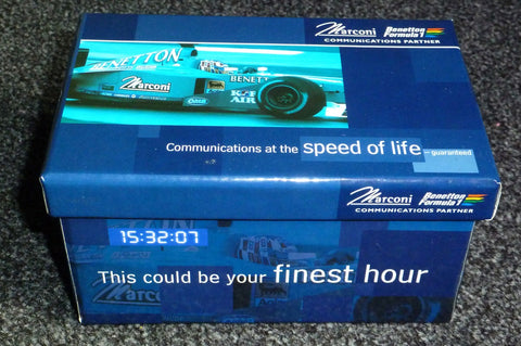 2000 - Benetton Playlife - Giancarlo Fisichella - Showcar - Marconi gift box - Yuui's F1 scale models