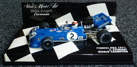 1971 - Tyrrell Ford 003 - Jackie Stewart - World champion - Yuui's F1 scale models