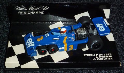 1976 - Tyrrell Ford P34 - Jody Scheckter - 6-wheeler - Yuui's F1 scale models