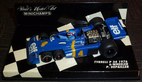 1976 - Tyrrell Ford P34 - Patrick Depailler - 6-wheeler - Yuui's F1 scale models