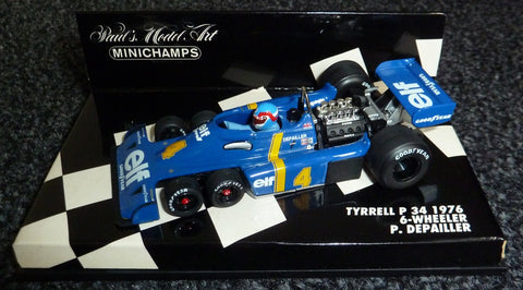 1976 - Tyrrell Ford P34 - Patrick Depailler - 6-wheeler - Yuui's F1 scale models