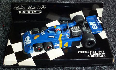 1976 - Tyrrell Ford P34 - Patrick Depailler - 6-wheeler - Yuui's F1 scale models