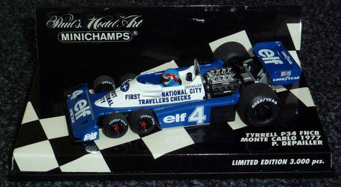 1977 - Tyrrell Ford P34 - Patrick Depailler - FNCB Monte Carlo - 6-wheeler - Yuui's F1 scale models