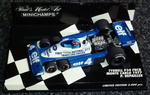 1977 - Tyrrell Ford P34 - Patrick Depailler - FNCB Monte Carlo - 6-wheeler - Yuui's F1 scale models