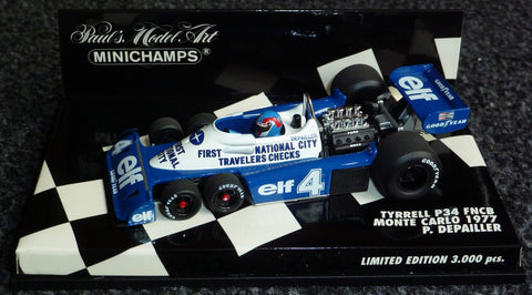 1977 - Tyrrell Ford P34 - Patrick Depailler - FNCB Monte Carlo - 6-wheeler - Yuui's F1 scale models