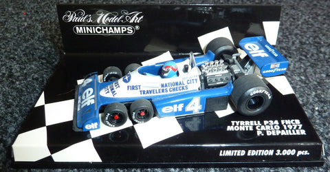 1977 - Tyrrell Ford P34 - Patrick Depailler - FNCB Monte Carlo - 6-wheeler - Yuui's F1 scale models