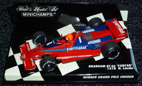 1978 - Brabham Alfa Romeo BT46 - Niki Lauda - Fancar - Winner GP Sweden - Yuui's F1 scale models