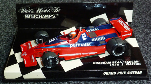 1978 - Brabham Alfa Romeo BT46 - John Watson - Fancar - GP Sweden - Yuui's F1 scale models