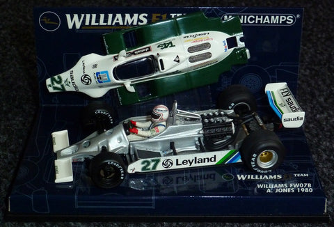 1980 - Williams FW07B - Alan Jones - World champion - Yuui's F1 scale models