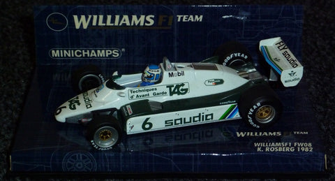 1982 - WilliamsF1 FW08 - Keke Rosberg (World Champion) - Yuui's F1 scale models