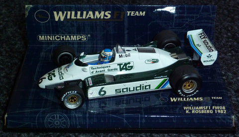 1982 - WilliamsF1 FW08 - Keke Rosberg (wereldkampioen)