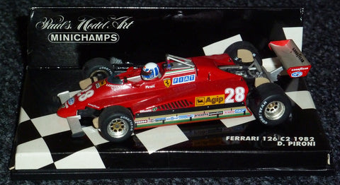 1982 - Ferrari 126C2 - Didier Pironi - Yuui's F1 scale models