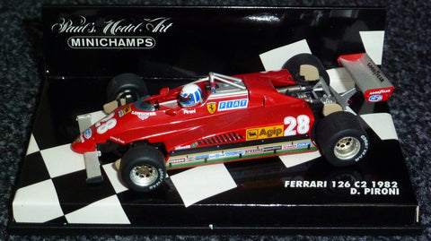 1982 - Ferrari 126C2 - Didier Pironi - Yuui's F1 scale models