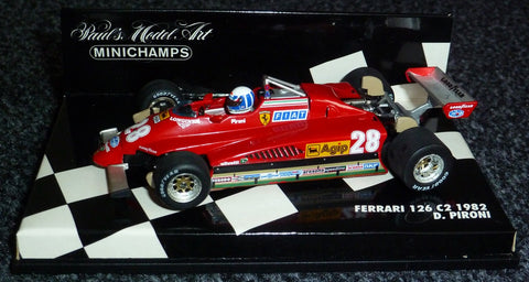 1982 - Ferrari 126C2 - Didier Pironi - Yuui's F1 scale models