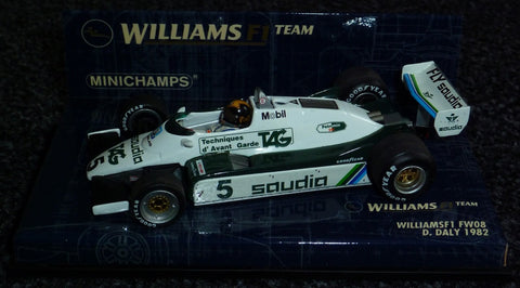 1982 - WilliamsF1 FW08 - Derek Daly - Yuui's F1 scale models