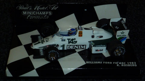 1983 - Williams Ford FW08C - Keke Rosberg - Yuui's F1 scale models