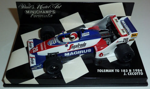 1984 – Toleman TG183B – Johnny Cecotto - Yuui's F1 scale models