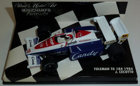 1984 - Toleman TG184 - Johnny Cecotto - Yuui's F1 scale models