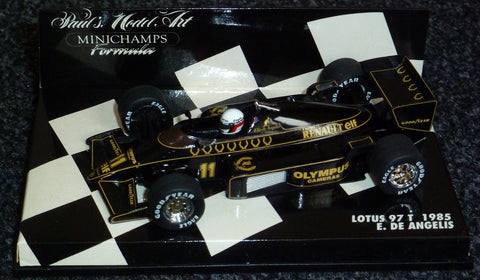 1985 - Lotus Renault 97T - Elio de Angelis - Yuui's F1 scale models