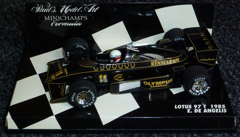 1985 - Lotus Renault 97T - Elio de Angelis - Yuui's F1 scale models