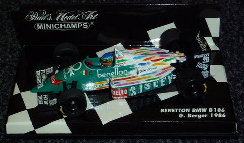 1986 - Benetton BMW B186 - Gerhard Berger - Yuui's F1 scale models