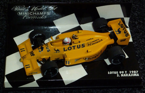 1987 - Lotus Honda 99T - Satoru Nakajima - Yuui's F1 scale models