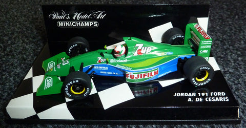 1991 - Jordan Ford 191 - Andrea de Cesaris - Yuui's F1 scale models