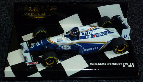 1994 - Williams Renault FW16 - Damon Hill - Yuui's F1 scale models