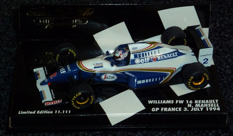 1994 - Williams Renault FW16 - Nigel Mansell - GP France - Yuui's F1 scale models