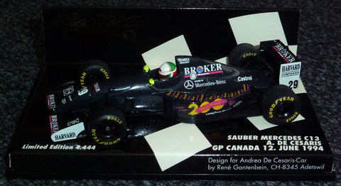 1994 - Sauber Mercedes C13 - Andrea de Cesaris - 200th GP Canada