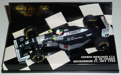 1994 - Sauber Mercedes C13 - Andrea de Cesaris - Hockenheim - Yuui's F1 scale models