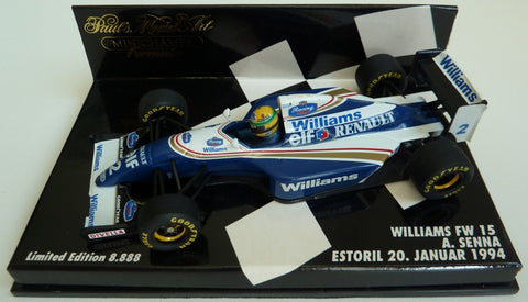 1994 - Williams Renault FW15 - Ayrton Senna - Estoril test 20-01-1994 - Yuui's F1 scale models