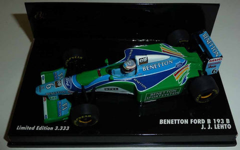 1994 - Benetton Ford B193B - J.J. Lehto - Yuui's F1 scale models