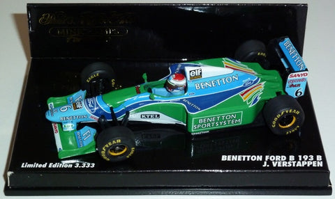 1994 - Benetton Ford B193B - Jos Verstappen - Yuui's F1 scale models