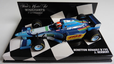 1995 - Benetton Renault B195 - Johnny Herbert - Renault edition with Drive - Yuui's F1 scale models