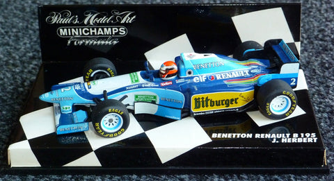 1995 - Benetton Renault B195 - Johnny Herbert - Bitburger - Yuui's F1 scale models