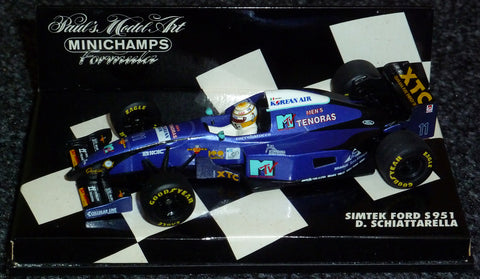 1995 - Simtek Ford S951 - Domenico Schiattarella - Yuui's F1 scale models