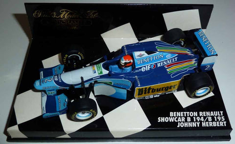 1995 - Benetton Renault B194/B195 - Johnny Herbert - Showcar - Yuui's F1 scale models