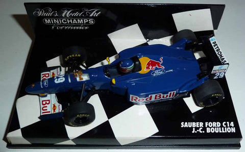 1995 - Sauber Ford C14 - Jean-Christophe Boullion - Yuui's F1 scale models