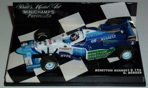 1996 - Benetton Renault B196 - Gerhard Berger - Yuui's F1 scale models