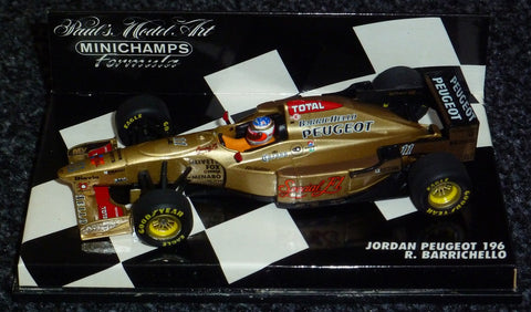 1996 - Jordan Peugeot 196 - Rubens Barrichello - Yuui's F1 scale models