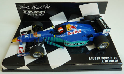 1996 - Sauber Ford C15 - Johnny Herbert - Yuui's F1 scale models