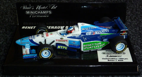 1996 - Benetton Renault B196 - Jean Alesi - GP Monaco (Lemaco) - Yuui's F1 scale models