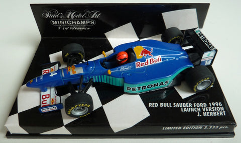 1996 - Red Bull Sauber Ford - Johnny Herbert - Launch version - Yuui's F1 scale models