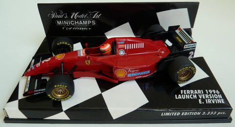 1996 - Ferrari - Eddie Irvine - Launch version - Yuui's F1 scale models