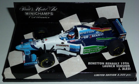 1996 - Benetton Renault - Jean Alesi - Launch Version - Yuui's F1 scale models