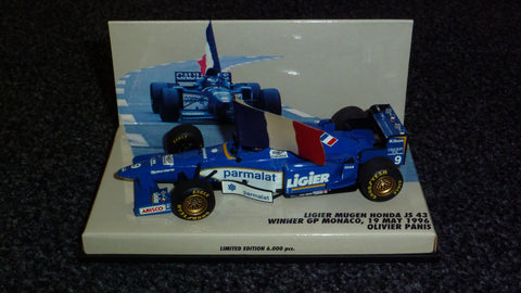 1996 - Ligier Mugen Honda JS43 - Olivier Panis - Winner GP Monaco - Yuui's F1 scale models