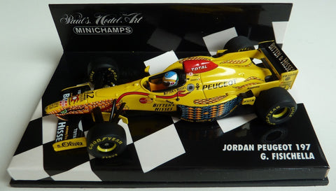 1997 - Jordan Peugeot 197 - Giancarlo Fisichella - Yuui's F1 scale models