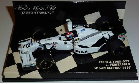 1997 - Tyrrell Ford 025 - Jos Verstappen - GP San Marino - Yuui's F1 scale models