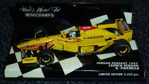 1997 - Jordan Peugeot - Giancarlo Fisichella - Launch version - Yuui's F1 scale models